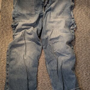 We The Free Blue Distressed Denim